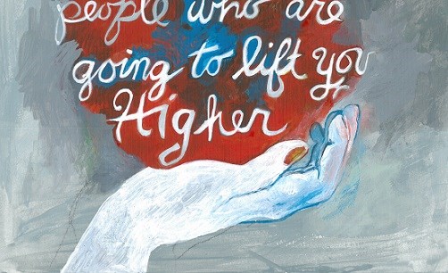 Painting By Harriet Faith. Quote By Oprah Winfrey.