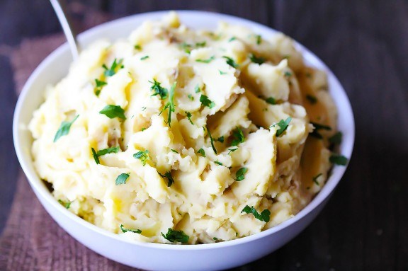 Hummus Mashed Potatoes