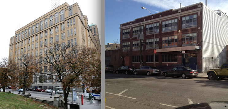 Brooklyn Technical High School (left) in Fort Greene and Bedford Academy High School in Bed-Stuy were ranked amongst the top 100 public high schools in the state.