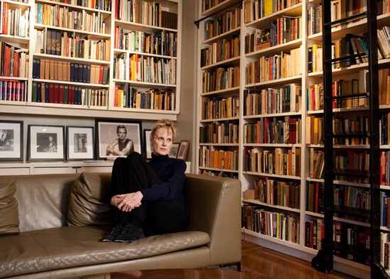 Author Siri Hustvedt in her Brooklyn home.