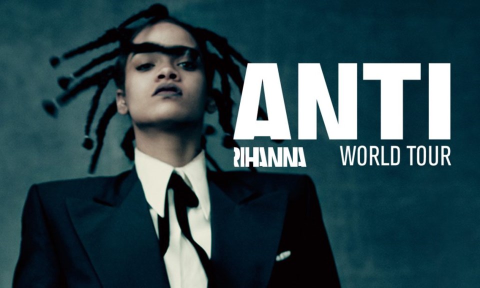 Rihanna The Anti World Tour