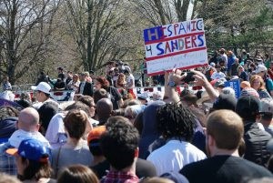 Bernie Sanders Rally in Prospect Park, Sunday. (Photo: Matt Weinstein)