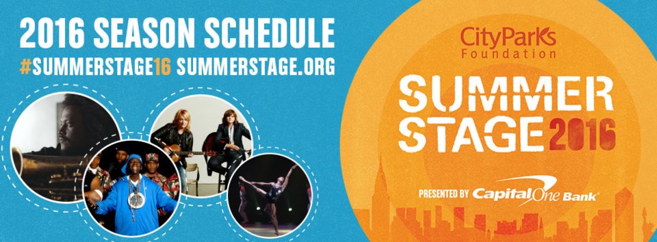 Summerstage, NYC festival, free festival