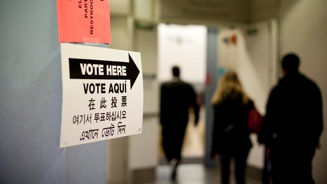 Voters Affected By Superstorm Sandy Go To The Polls