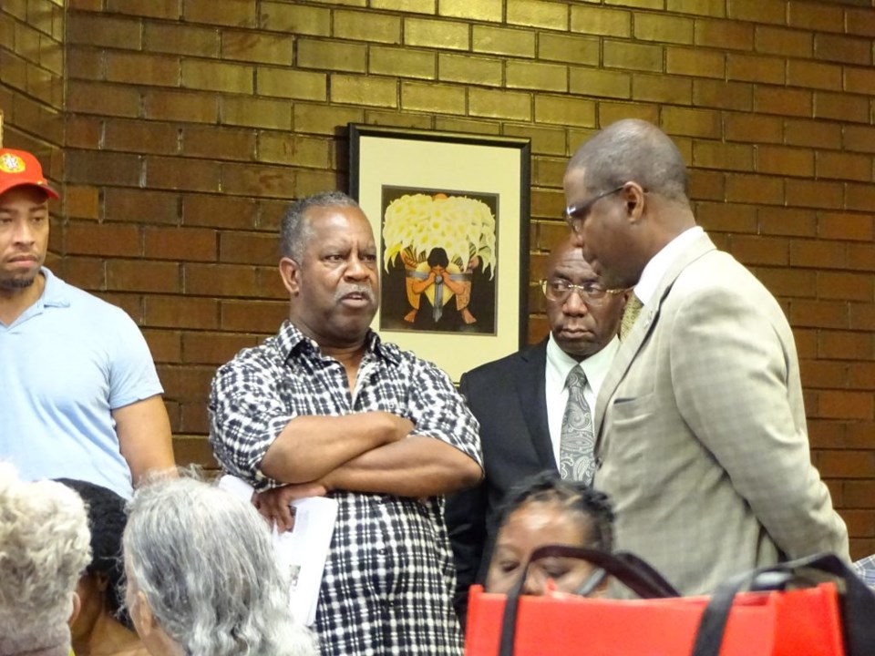 Community Board 3, Hakeem Jeffries, Congress on Your Corner, Brooklyn District Attorney Ken Thompson, Begin Again, Assembly member Annette Robinson, Veterans' Resource Fair, Brooklyn Borough President Eric Adams, Councilmember Stephen Levin, Councilmember Robert Cornegy, Councilmember Darlene Mealy, Dr. Torian Easterling, Woodhull Hospital, Gregory Calliste, 81st Precinct, Bed-Stuy Gateway BID, New York State Main Street Program, 553 Marcy Avenue, Fresh Food Store, affordable housing, El Jefe, Dinghy, alcohol beverage control licenses, parking meters, Tompkins Organics,