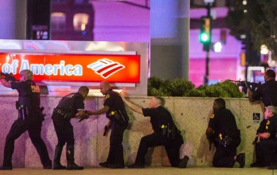 Cops In Dallas After Shooting