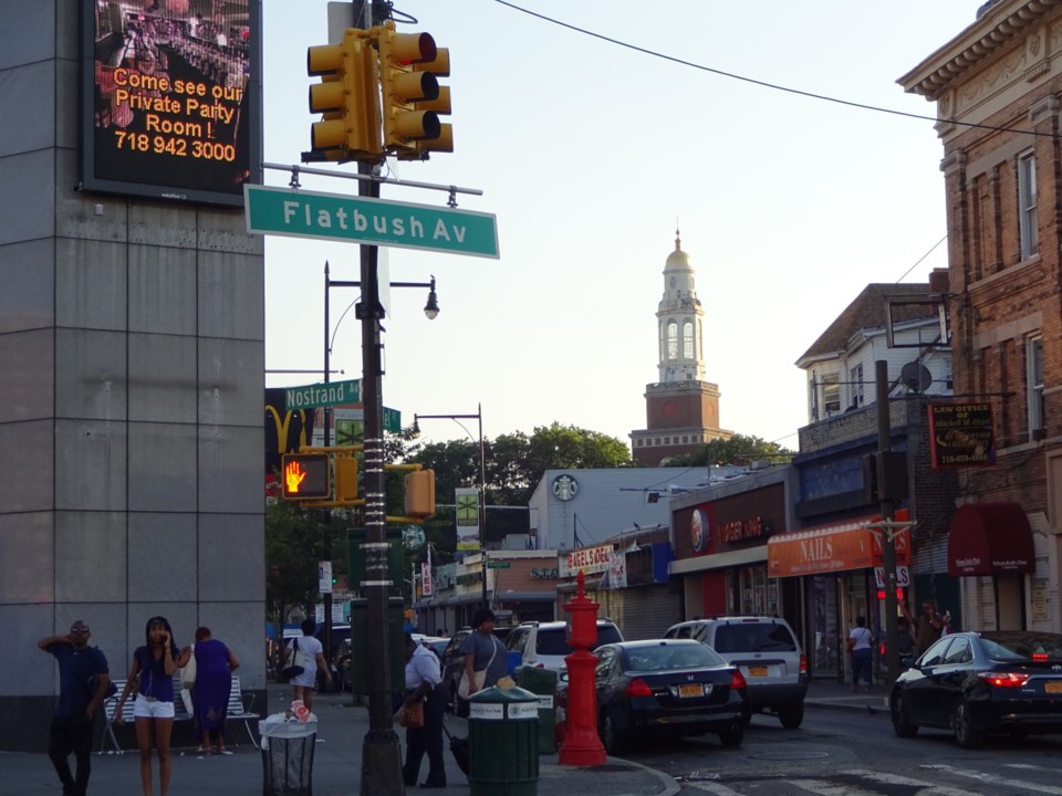 Stock photo, the Junction, Flatbush Ave, Nostrand Ave