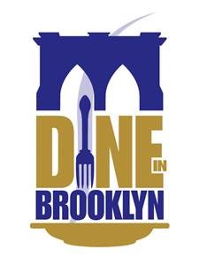 Dine In Brooklyn Logo (Courtesy of the Office of Brooklyn Borough President Eric L. Adams)