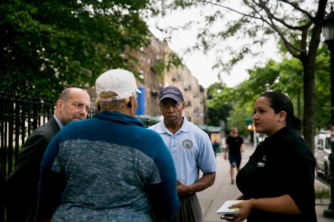 homelessness, Steven Banks, commissioner of the New York City Human Resources Administration led a information campaign on Friday at 12 schools in Brooklyn neighborhoods where many families enter the shelter system