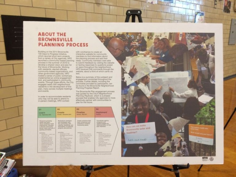 Brownsville, Brownsville Plan, New York City Housing Department, pre-gentrification plan, Preservation Department, Brownsville Community Justice Center, Hester Street Collaborative, Made in Brownsville, Belmont Avenue corridor, Central Brooklyn Economic Development Corporation, gentrification, revitalization