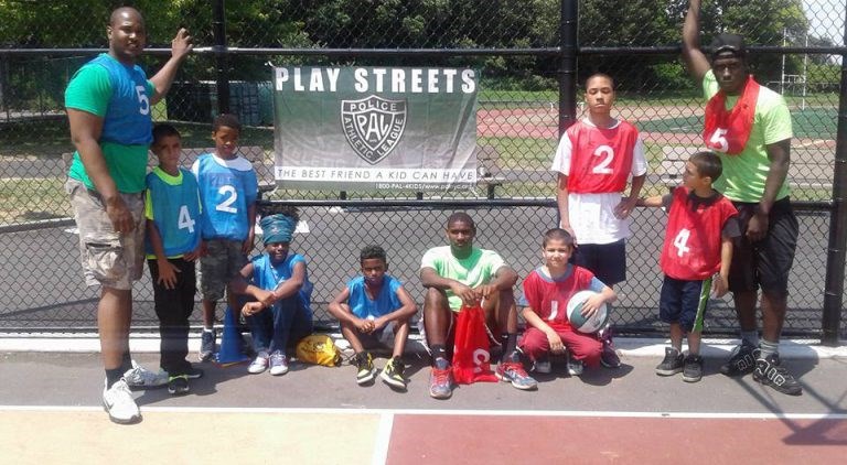 summer kids program, kids activities, free kids activities, arts, crafts, sports, PAL, Brooklyn Reader, Playstreets, homeless shelter, parks, public spaces, homeless youth, Brooklyn public spaces, East New York, Fort Greene, Police Athletic League