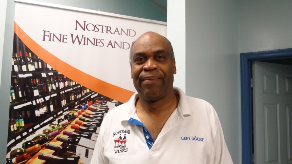 Toast of Brooklyn Wine &#038; Food Festival, Edmon Braithwaite, Nostrand Wines and Liquors, wine tasting, pre-launch event, Sharon Devonish Leid