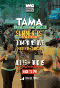TAMA Summerfest 2017, block party, Bedford Stuyvesant, Bed-Stuy, things to do, events in Bed-Stuy, weekend events, BK Reader