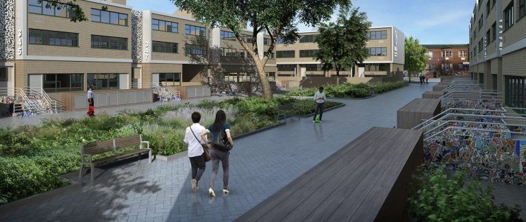 microgrid, solar panel, solar power, Brownsville, BK Reader, Demand Energy, Brooklyn-Queens Neighborhood Program, Assemblywoman Latrice Walker, Marcus Garvey Village, Marcus Garvey Housing, reenhouse gas emissions, environmental pollution,