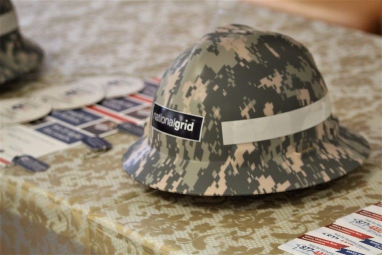 Hard Hats, Camouflage, National Grid, Veterans,