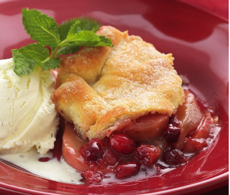 Thanksgiving Recipe, cranberry, cranberry cobbler, cranberry pear cobbler, BK Reader, healthy Thanksgiving Recipe, healthy recipe,