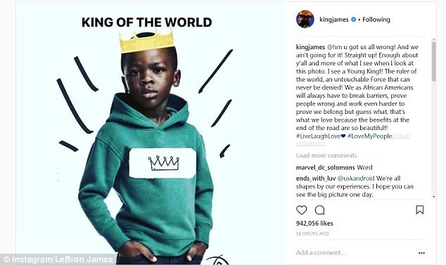 H&m racist sale