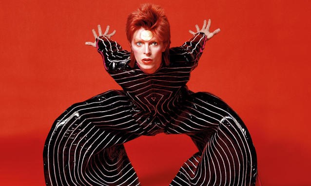 David Bowie, David Bowie is, Brooklyn Museum, BK Reader, The Hunger, Labyrinth, The Velvet Goldmine, Goblin King, Major Tom, Burnt Sugar the Arkestra Chamber, the Victoria and Albert Museum, Ziggy Stardust, Glam Rock, Basquiat,