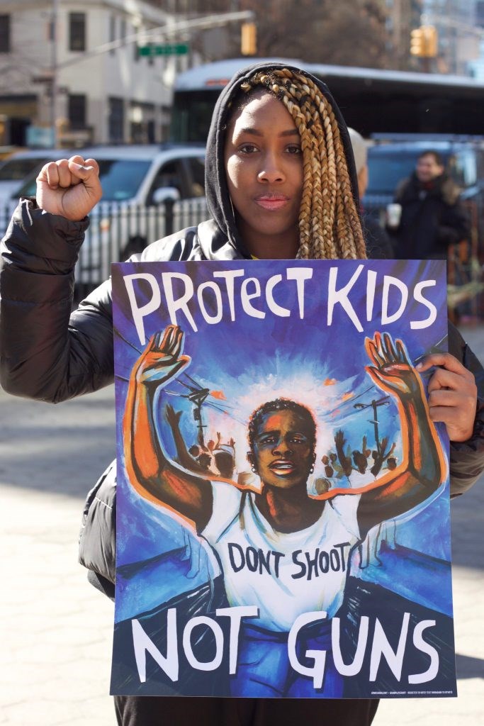 Gun laws, March For Our Lives, Black Lives Matter, BK Reader, March, NYC march, Brooklyn, 2nd Amendment