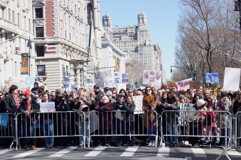 Gun laws, March For Our Lives, Black Lives Matter, BK Reader, March, NYC march, Brooklyn, 2nd Amendment