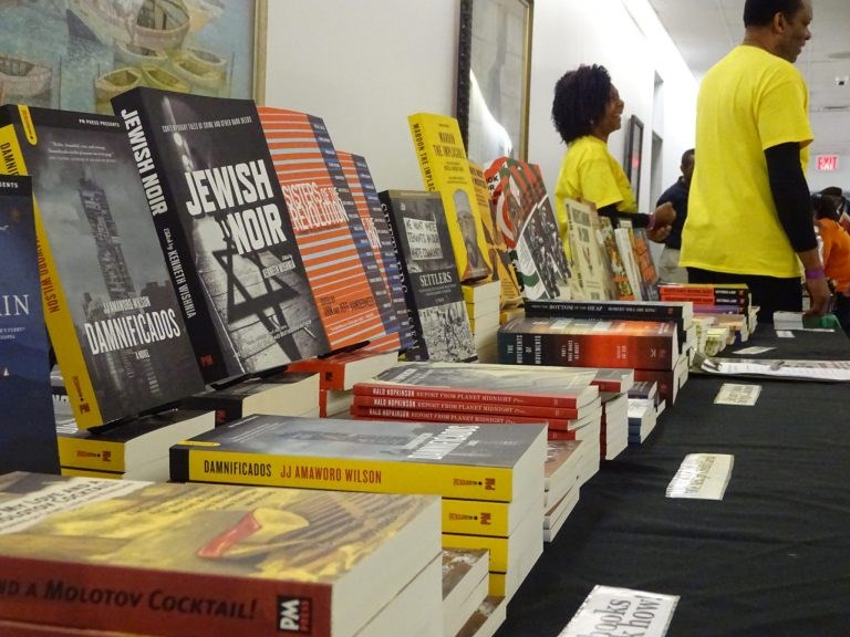 Black literature on display at the National Black Writers Conference.