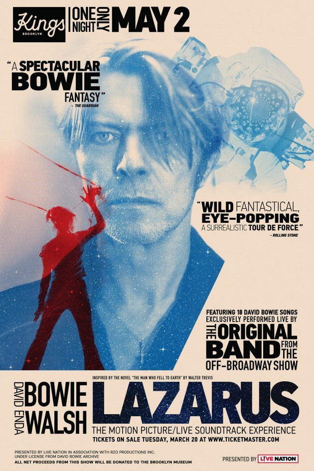 David Bowie, BK Reader, David Bowie is, Kings Theatre, Lazarus, Enda Walsh, David Bowie's Lazarus, Ivo Van Hove, Michael C. Hall