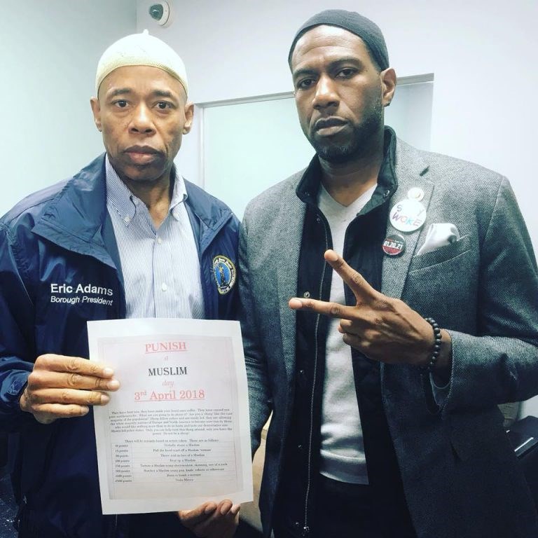 Anti-Muslim, BK Reader, Eric Adams, Jumaane Williams, Justin Brannan, Muslims Giving Back, Muslim Civilian Observation Patrol , NYPD Muslim Officers Society, 