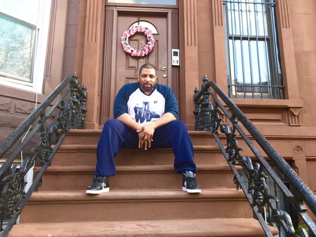 Attika J. Torrence at his home in Bed-Stuy