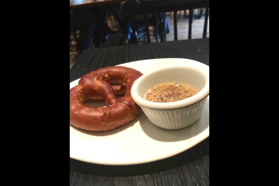 Warm Bavarian Pretzel