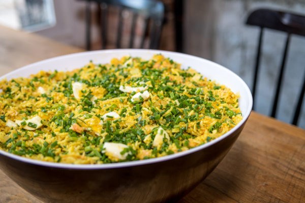 Kedgeree, a specialty of Marius & Co.