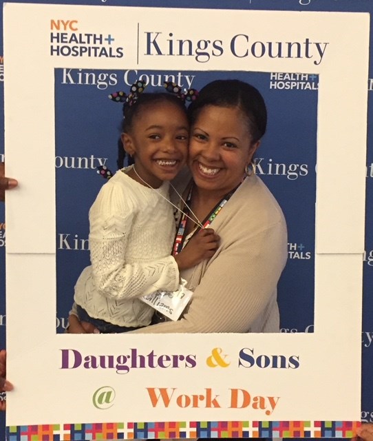 Kings County Hospital celebrated "Take Our Daughters and Sons to Work Day."