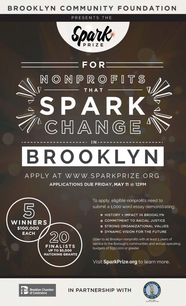 Spark Prize, Brooklyn Community Foundation, BK Reader, Brooklyn nonprofits, social change