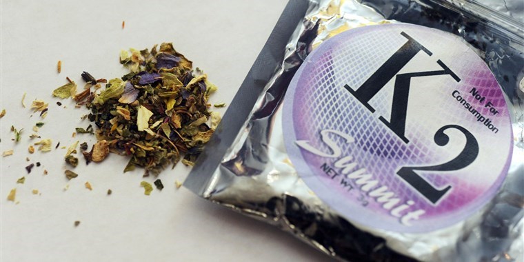 K2, a synthetic marijuana, has triggered 84 overdoses since Saturday. 