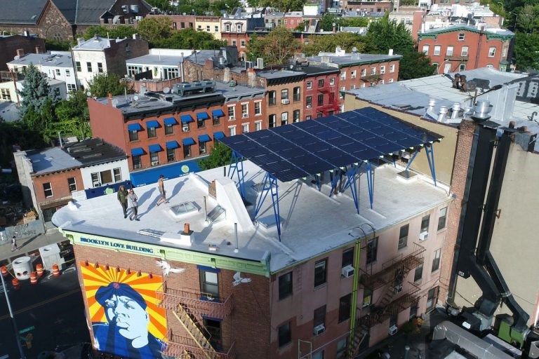 Solar canopies may be the solution for densely populated urban spaces...and rooftops. 