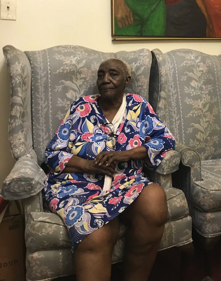 Lucille Moore was one of the homeowners who received critical repairs for her house.