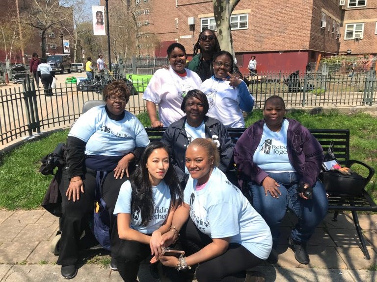 Residents, members of Brownsville Houses' Tenant Association and community partners. 