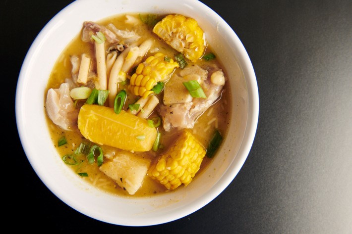 German's Soup's famous cow heel soup will certainly be on the menu.