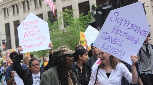 Cuomo as adding $30 million for the third phase of the state's plan to combat homelessness.