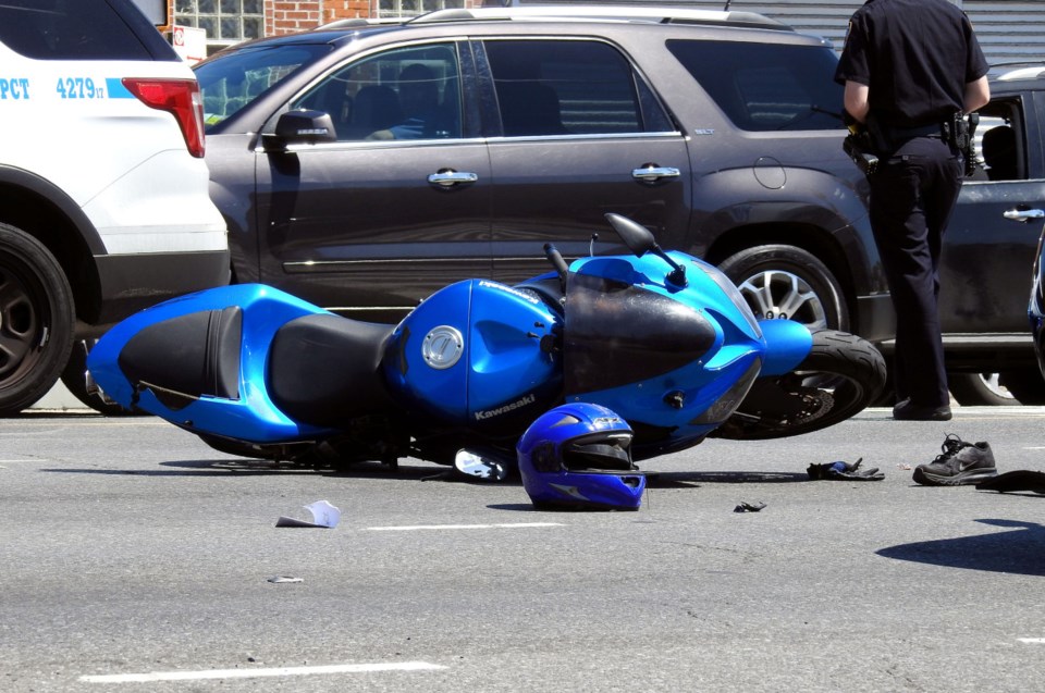 Motorcyclist killed in crash while following funeral procession