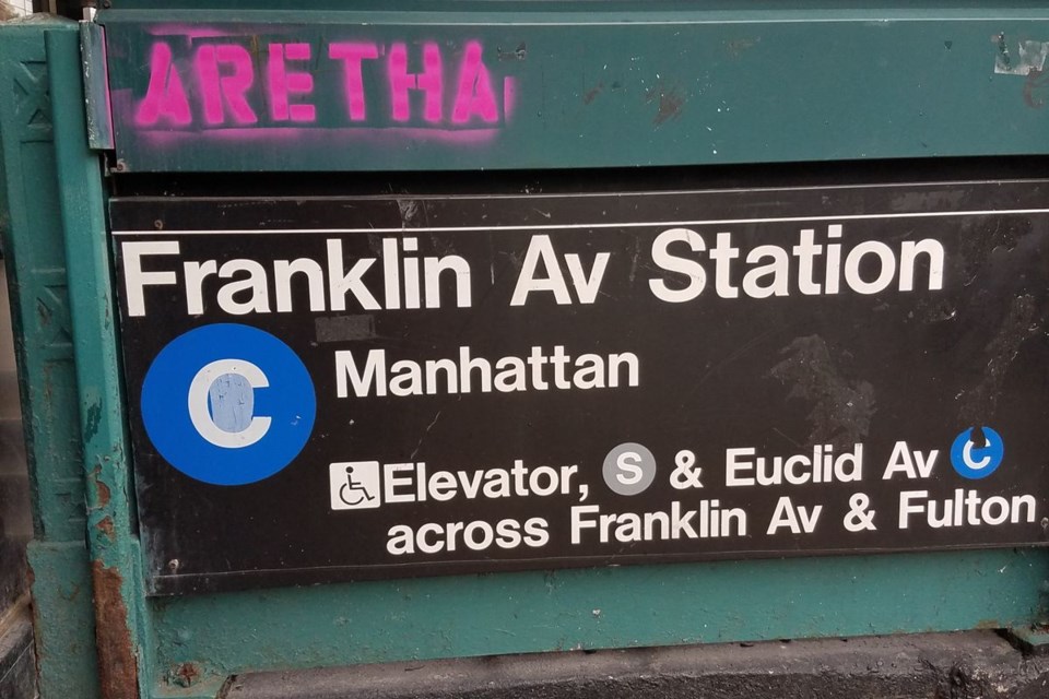 Mural aims to honor late Aretha Franklin on Brooklyn subway station
