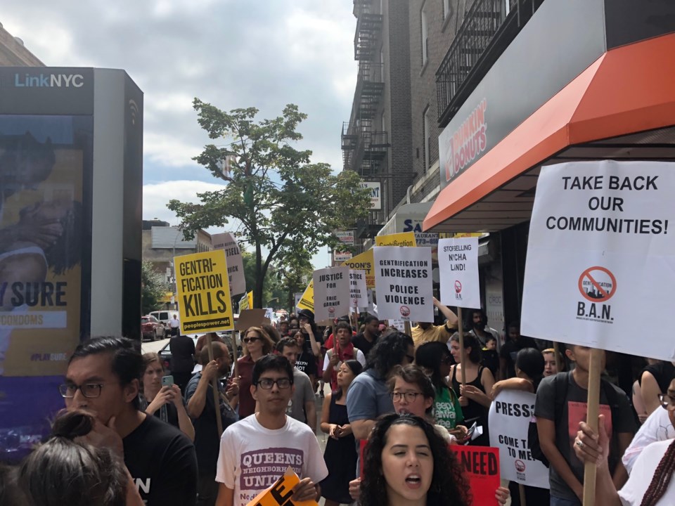 Anti-Gentrification March, BK Reader