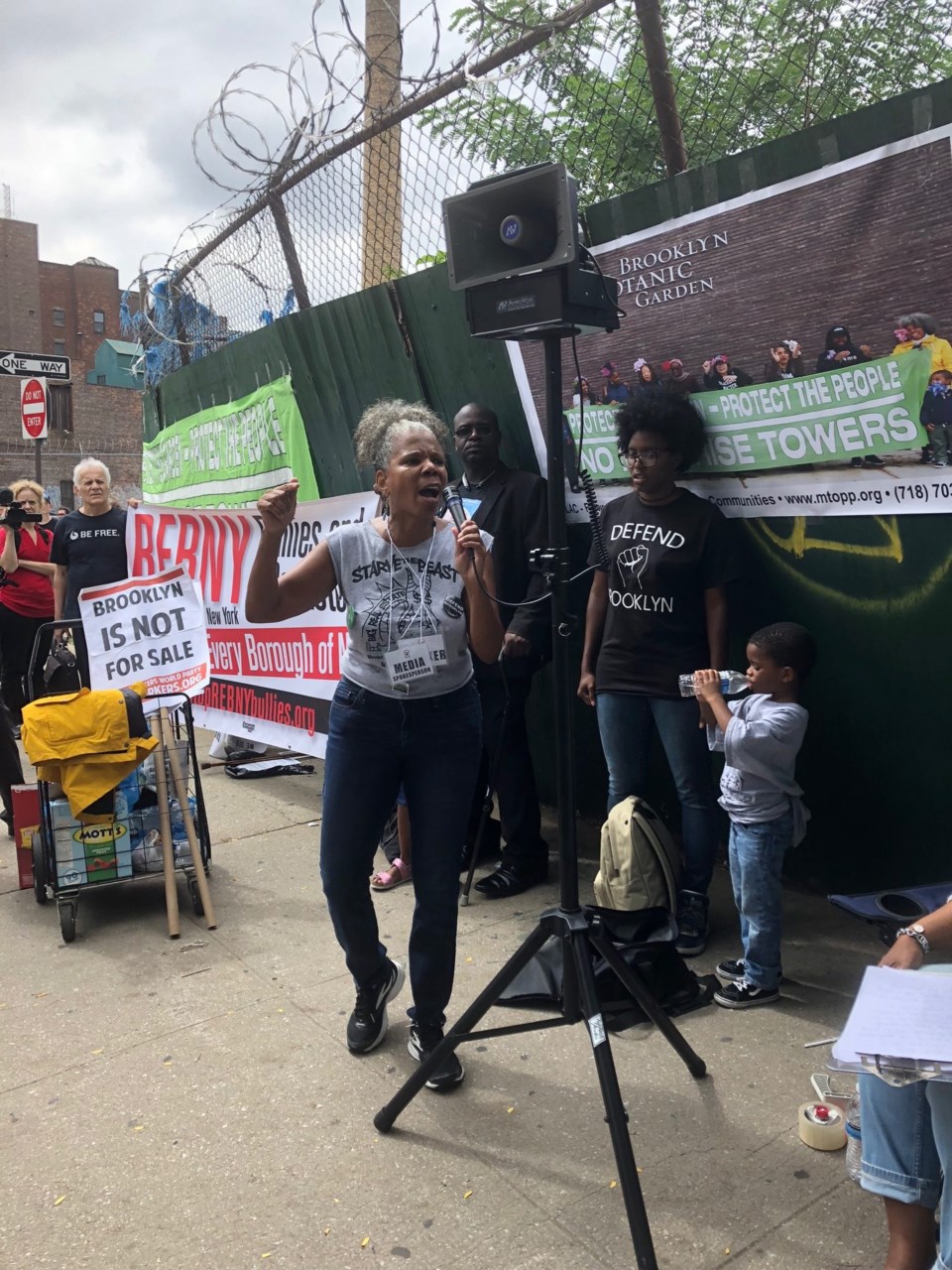 Anti-Gentrification March, BK Reader