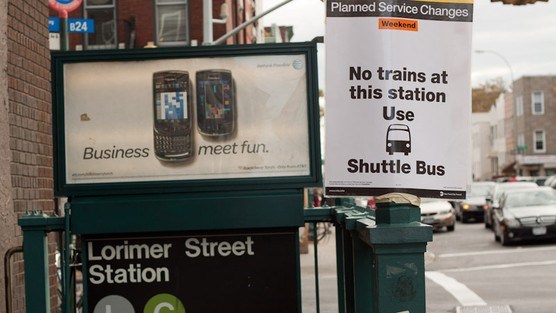 G Train shuttle service