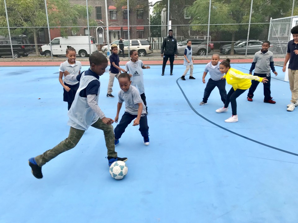 Brownsville Soccer Pitch, BK Reader