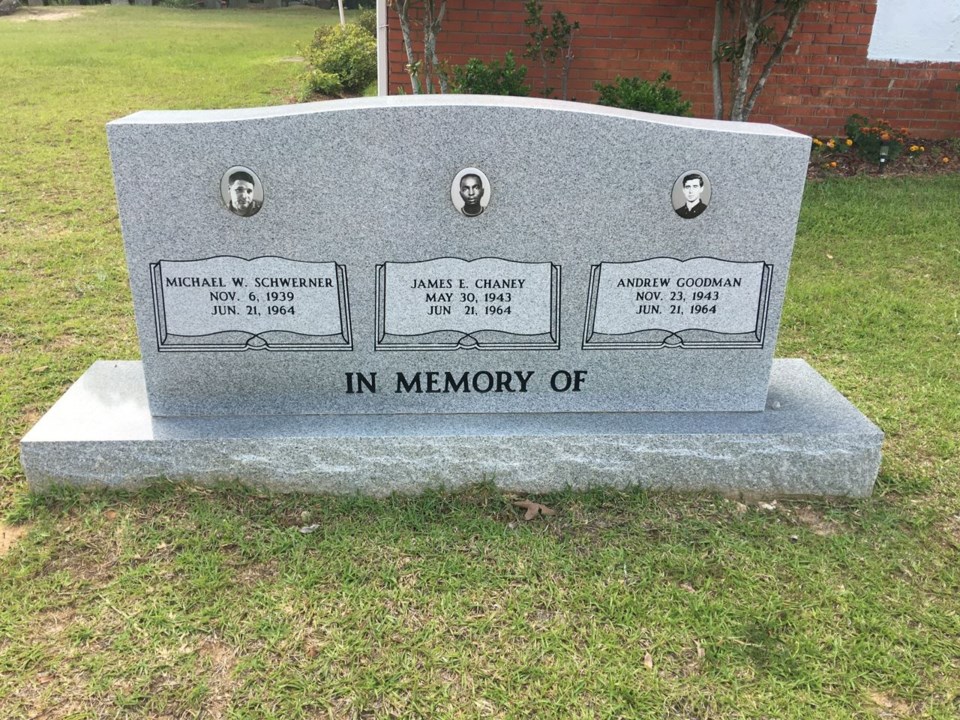 Goodman, Chaney, Schwerner, Voting Rights Act of 1964, Freedom Summer, CORE, Philadelphia Mississippi, Bud Cole, Beatrice Cole, Mt. Zion Baptist Church, 2018 midterm elections, get out the vote, black voter turnout