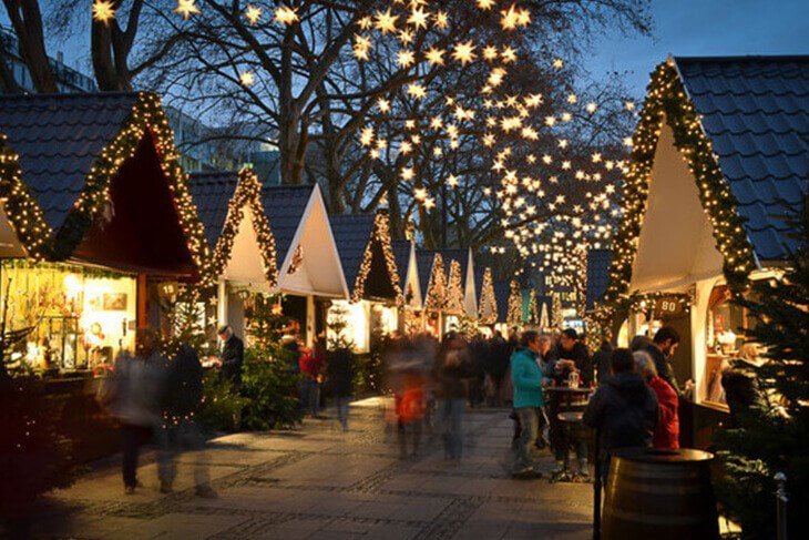 Winterfest is spreading holiday cheer with food, attractions and entertainment on the grounds of the Brooklyn Museum