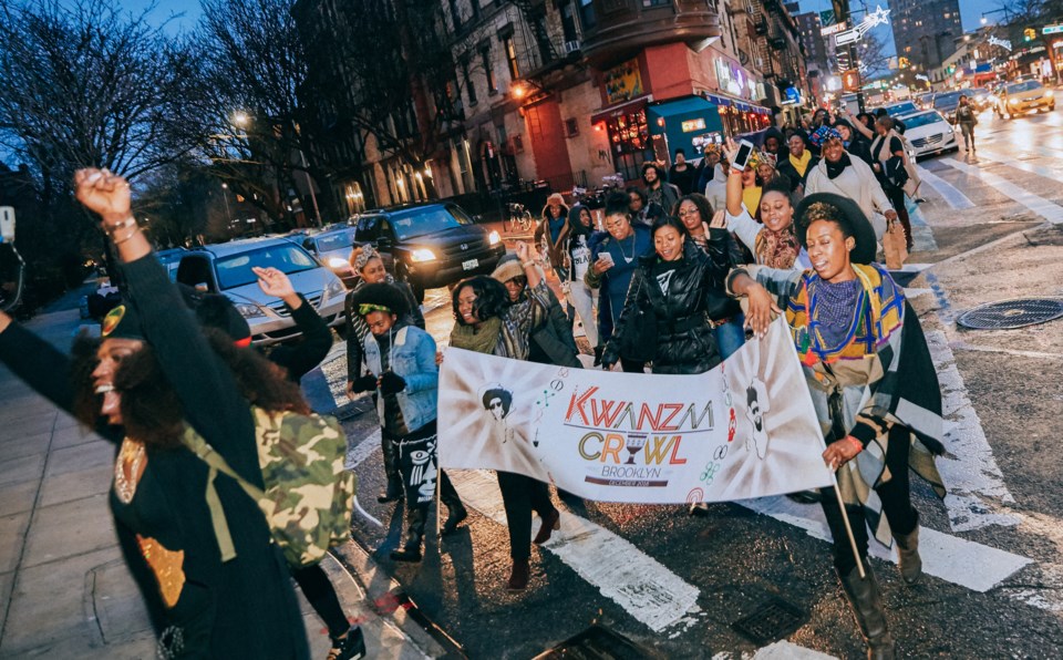 Kwanzaa Crawl, BK Reader
