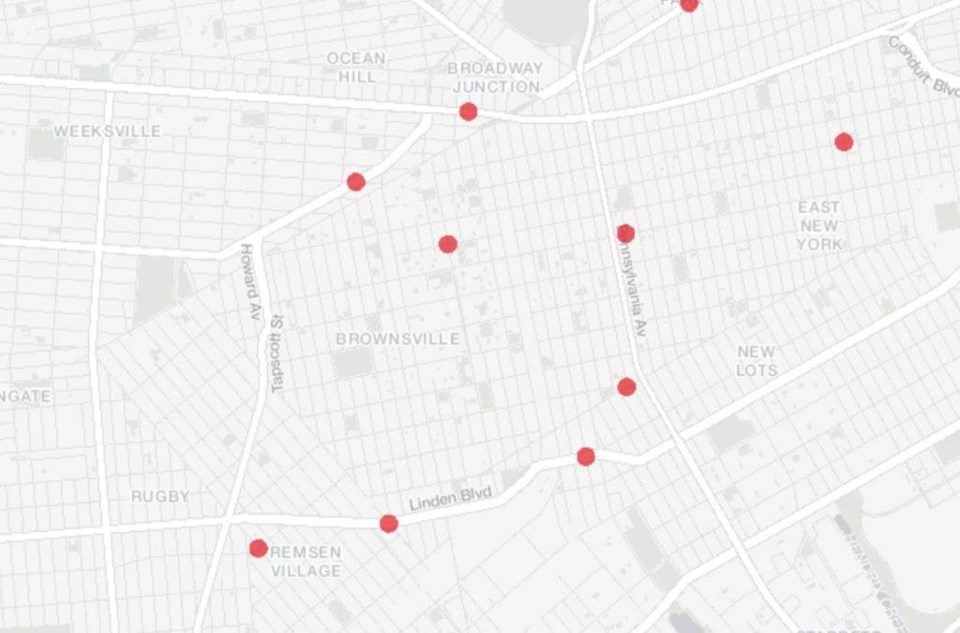 The newly-issued Borough Pedestrian Safety Plans identify four Brooklyn corridors that stretch all across Central and East Brooklyn