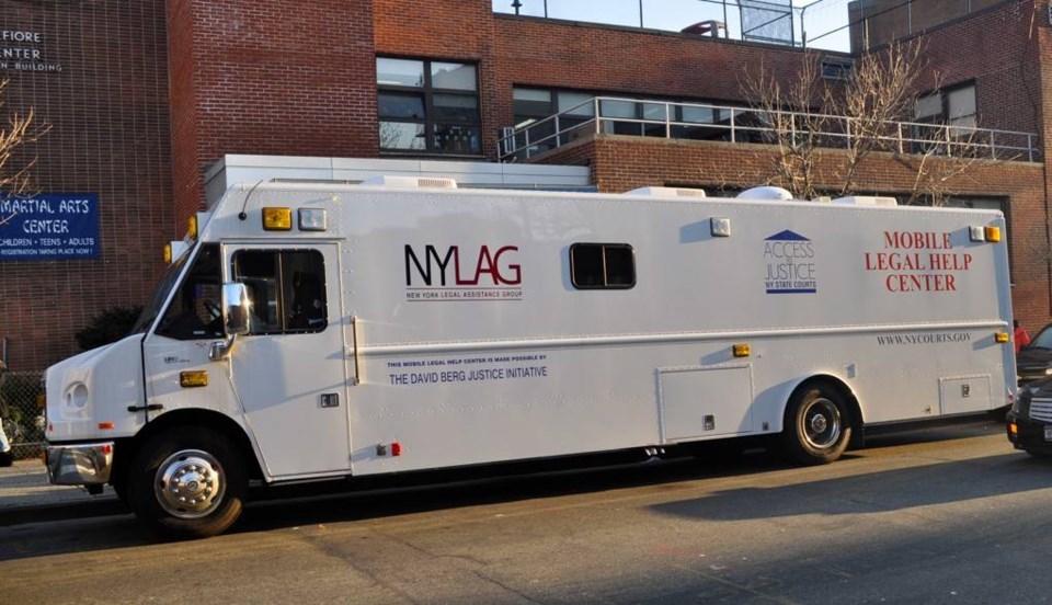 NYLAG, Mobile Legal Center, BK Reader