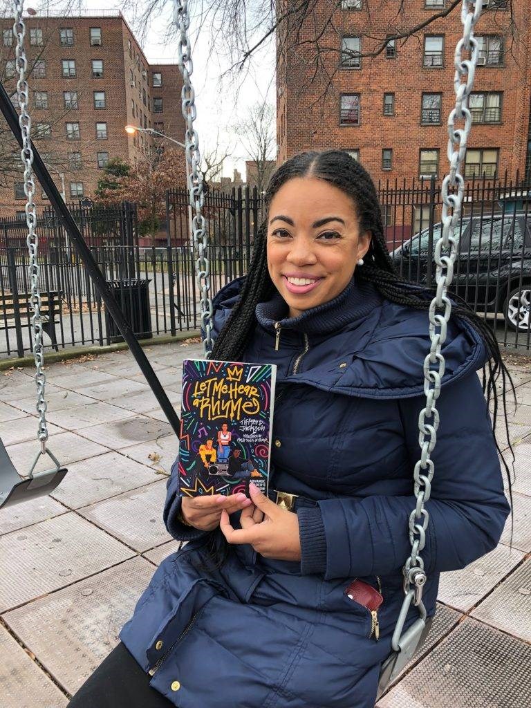 Tiffany D. Jackson with newest book